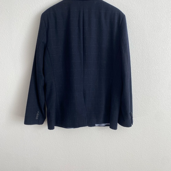 Banana Republic Men's Tailored Slim Fit Wool Blend Suit Blazer - 46R - Picture 3 of 10